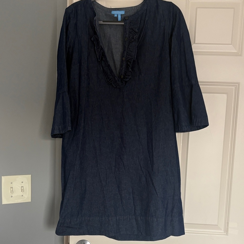 Draper James Navy Dress